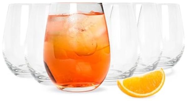 6 Trinkgläser 570ml Wassergläser Saftgläser Longdrinkgläser Cocktailgläser