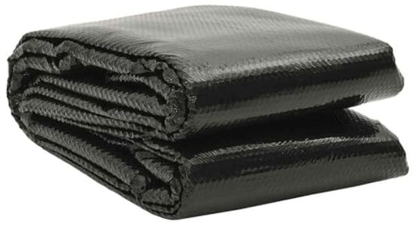 vidaXL Poolabdeckung Schwarz 549x274 cm PE 92165 Bild 2