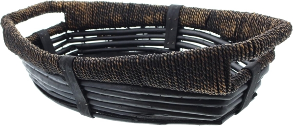 Schale Schiffchen Tischschale Dekoschale Obstschale Obstkorb Schüssel Füllkorb Bild 2