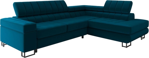 Ecksofa Laris Premium (Venus Velvet 2911, Seite: Rechts)