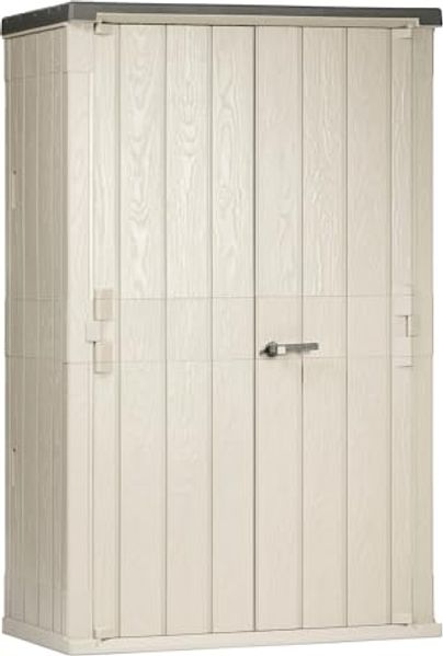 Geräteschrank Stora Way 130 x 76 x 206,2 cm, grau / anthrazit