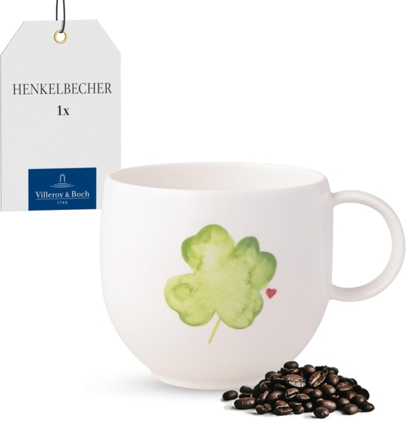 Villeroy & Boch With Love Henkelbecher 290 ml Good Luck Bild 1