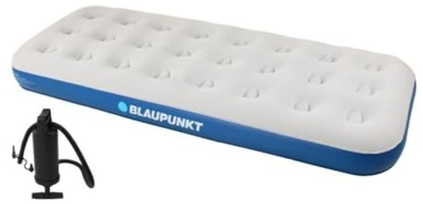 Oppustelig madras med håndpumpe 188x73 cm Blaupunkt IM210
