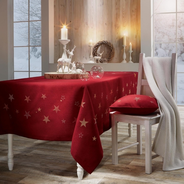 Erwin Müller Tischdecke Tischdecke, Sterne Bild 3