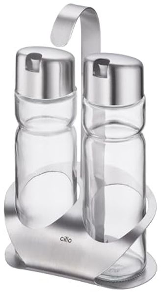 Essig & Öl Dosierer Spender Essigspender Ölspender Set 2tlg cilio OSTERIA 613490