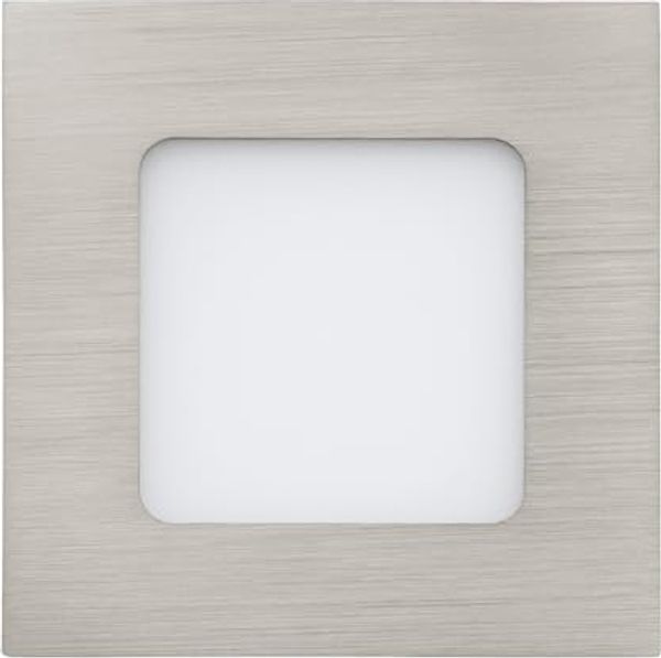Eglo 94519 LED Einbauleuchte FUEVA 1 nickel-matt, 2,7W 85x85 mm quadratisch 3000K