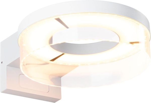 Paulmann 93114 LED Außenwandleuchte Capea Zigbee Bewegungsmelder tunable warm IP44 weiß