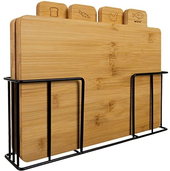 Ruhhy Bambus Schneidebrett- 4pc Ruhhy 19338
