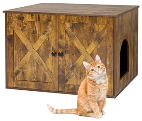Relaxdays Katzenschrank für Katzenklo