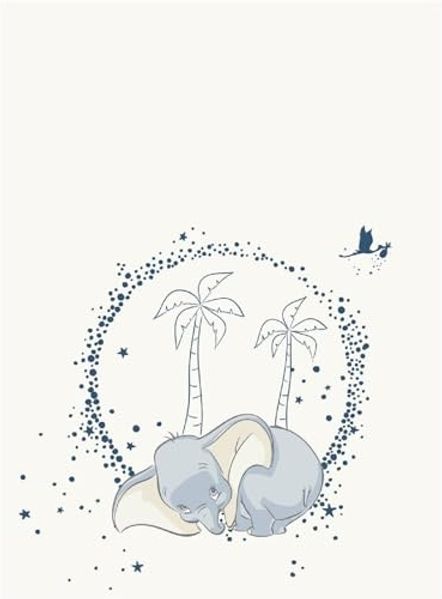 Disney Dumbo Flauschdecke Schmusedecke Kuscheldecke 110 x 150 cm