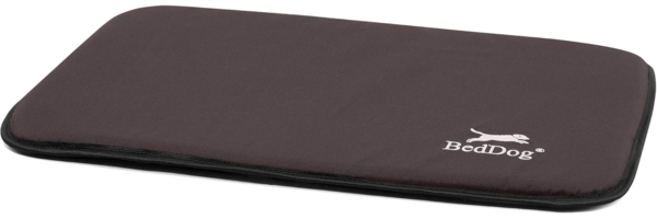 BedDog Hundematte CORA - Komfortables Hundekissen aus Cordura, langlebige Haustier-Unterlage, großes Hundebett, S-XXL M, MOCCA (braun)