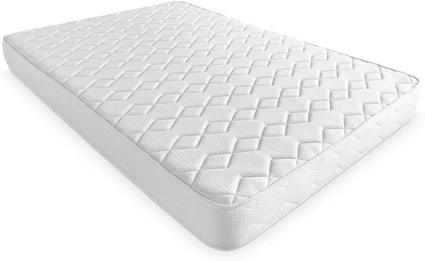 DUÉRMETE ONLINE Schlaft Online-Viskoelastische Matratze Sena wendbar | fest und komfortabel | mittlere bis hohe Festigkeit | Winter-/Sommerseite, weiß, 180x180 Bild 1