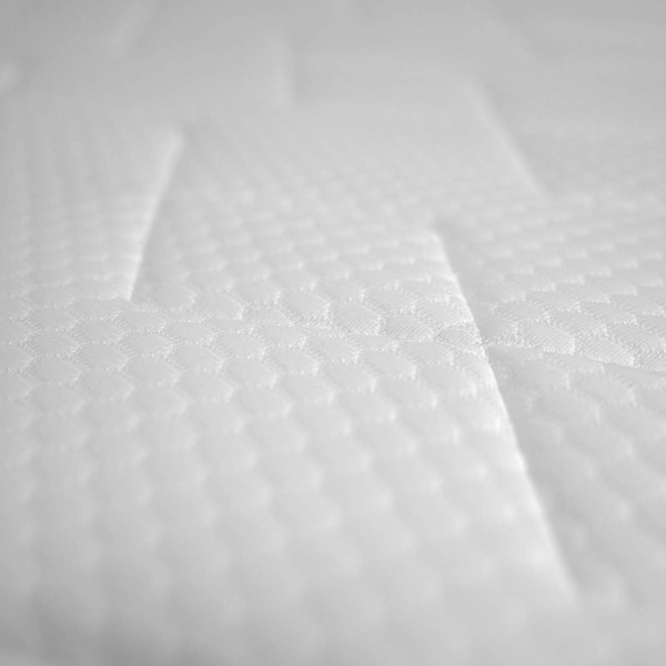 DUÉRMETE ONLINE Schlaft Online-Viskoelastische Matratze Sena wendbar | fest und komfortabel | mittlere bis hohe Festigkeit | Winter-/Sommerseite, weiß, 180x180 Bild 5