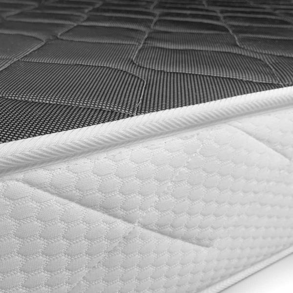 DUÉRMETE ONLINE Schlaft Online-Viskoelastische Matratze Sena wendbar | fest und komfortabel | mittlere bis hohe Festigkeit | Winter-/Sommerseite, weiß, 180x180 Bild 6