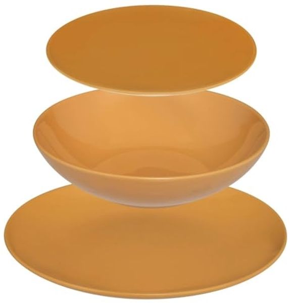 Geschirr-Set für 6 Personen COLORAMA, Porzellan