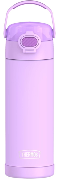 THERMOS Isolierflasche FUNTAINER Water Bottle, doppelwandiger Edelstahl, spülmaschinenfest, 0,47l, 12h kalt, mit dichschließendem Push Button Lid