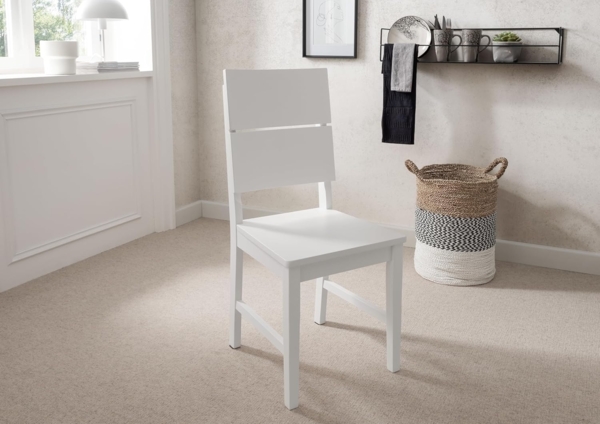 Woodroom Essgruppe Kota, (Hevea massiv lackiert, Tisch 50x70 cm, 2 Stühle), Stuhl, Holzstuhl, Massivholz, Stuhl-Set, Stühle, Esstisch, Tischgruppe Bild 5