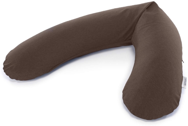 Bezug für das Original Theraline Stillkissen Melange kastanie Bamboo