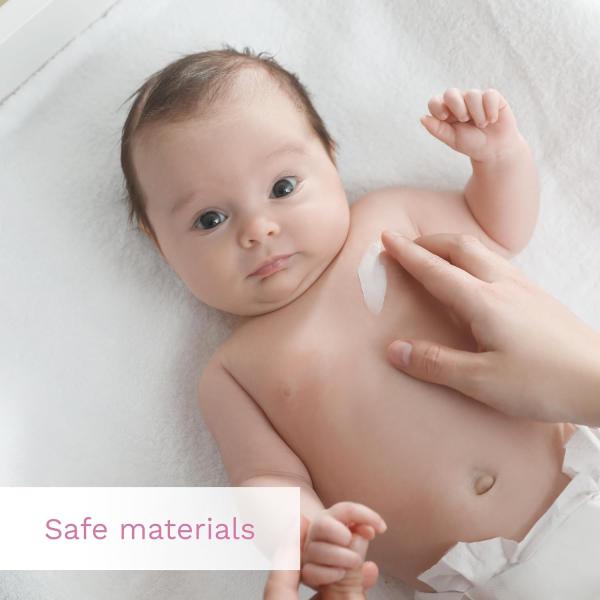 Wickelauflage Terry Abdeckung für 70x50 cm Windelwechsler mit angehoben Kanten - Creme Bild 6