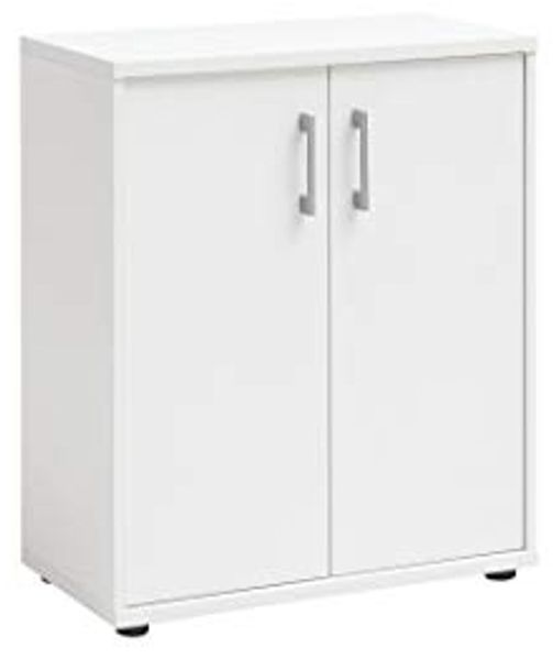 Möbelpartner Milo Aktenschrank, weiß, ca. 65,1 x 34,5 x 77,3 cm