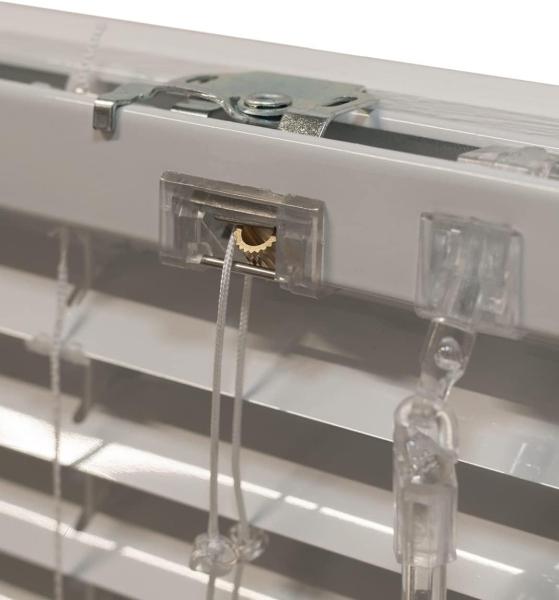 Aluminium Jalousie Lamellen 80 x 220 cm Silber Bild 3