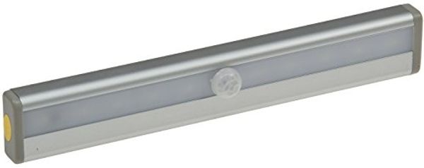 LED Schrankleuchte mit Bewegungsmelder, 80Lm, 4xAAA Batteriebetrieb