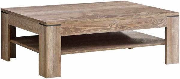 FORTE Note Couchtisch, Holzwerkstoff, Braun, 120 x 43 x 75 cm