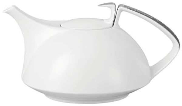 Teekanne 6 P. TAC Gropius Skin Platin Rosenthal Studio Line Teekanne, Spülmaschinengeeignet
