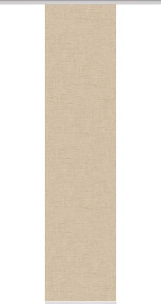 Vision S Vision S | Schiebevorhang Bambusoptik Digitaldruck | Pive 260 x 60 cm 1x Schiebewand inkl. Paneelwagen und Klemmleiste Sand