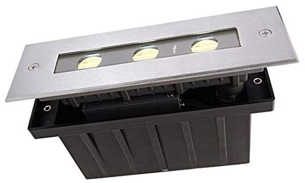 Deko Light Line I WW Bodeneinbaustrahler Außen LED silber IP67 340lm 3000K >80 Ra 45°/35° Modern