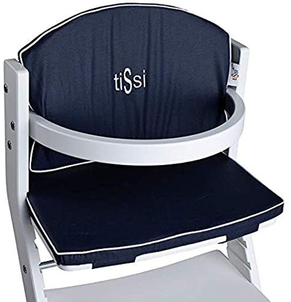 Tissi Sitzkissen für Hochstuhl blau