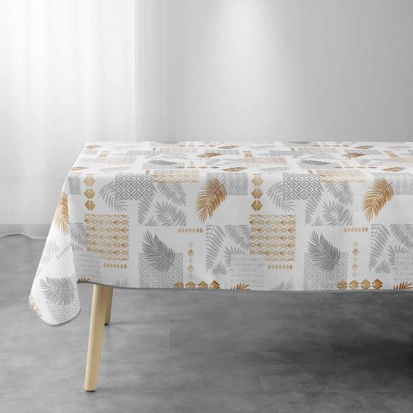 Douceur d'Intérieur, Olenna Tischdecke, rechteckig, 150x300 cm, Weiß, Polyester, Bedruckt