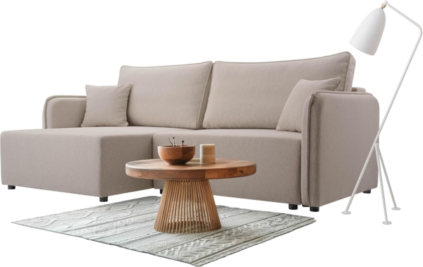 Ecksofa Maylana (Farbe: Velo 623, Seite: Links)