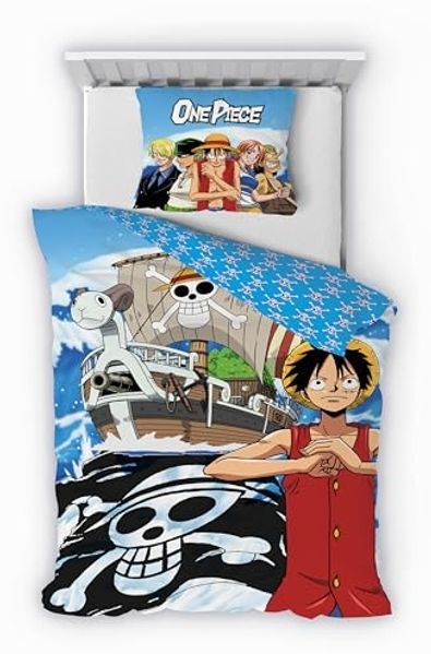 Träumschön Jugendbettwäsche Kinderbettwäsche Premium Set aus Baumwolle 135x200 cm One Piece, Baumwolle, 2 teilig