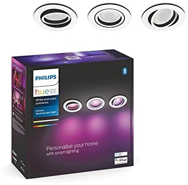 Philips Hue Centura Einbauspot 3er-Pack (Weiß) Bild 4