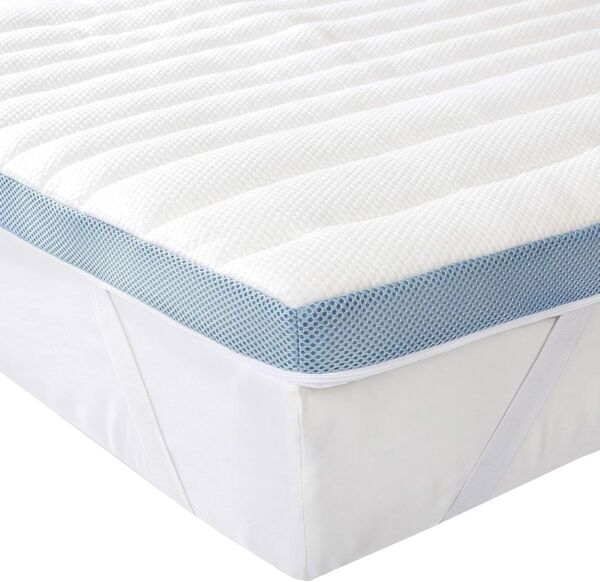 Amazon Basics - Matratzenauflage aus Luft-Memory-Schaumstoff mit 7 Zonen - 140x190 cm