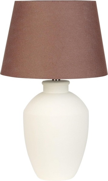 Tischleuchte ARCOS Keramik Weiß