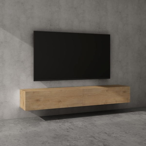 doporro Lowboard TV Schrank Wohnzimmer Fernsehtisch TV-Tisch Modern TV-Lowboard F02