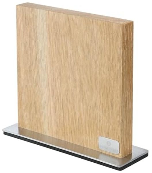 ZASSENHAUS Messerblock Magnet Eiche 28x9x25,5cm