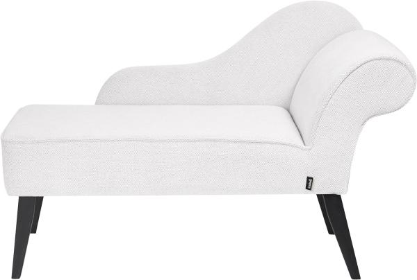 Chaiselongue weiß rechtsseitig BIARRITZ