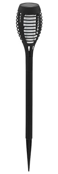 Eglo 48831 Solarleuchte Z_SOLAR LED 12x0,06W Kunststoff schwarz H:39. 5cm Ø7. 5cm mit ein/aus Schalter