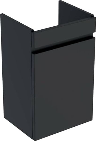 Geberit Renova Plan Unterschrank für Handwaschbecken, 1 Tür, 38,5 x 66 x 31 cm, 501902, Farbe: Lava / lackiert matt - 501.902. JK. 1