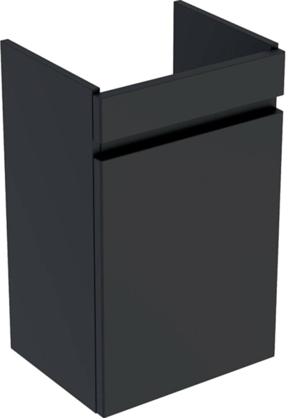 Geberit Renova Plan Unterschrank für Handwaschbecken, 1 Tür, 38,5 x 66 x 31 cm, 501902, Farbe: Lava / lackiert matt - 501.902. JK. 1