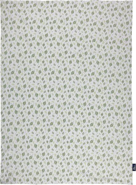 Alvi Babydecke Jersey Organic Cotton Drifting Leaves 75x100