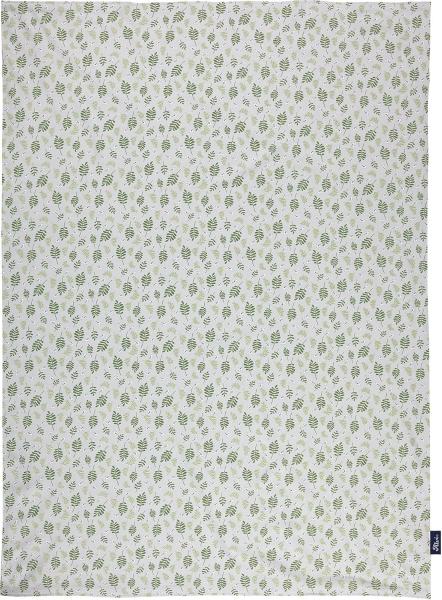 Alvi Babydecke Jersey Organic Cotton Drifting Leaves 75x100