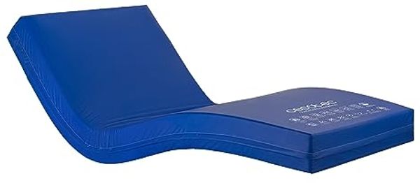 Cecotec Sanitär Matratze Fluss 1500 HealthConfort 90x190. HR -Schaumkern, viskoelastische Schicht, Höhe 15 cm, wasserdichtes und waschbares Sanitärgehäuse 90º, atmungsaktiv, antimikrobiell