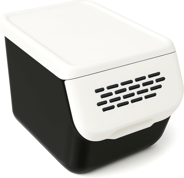 hrb Auffangbehälter Aufbewahrungsbox mit Deckel - Kartoffelbox - Aufbewahrungsbox, (1-tlg)