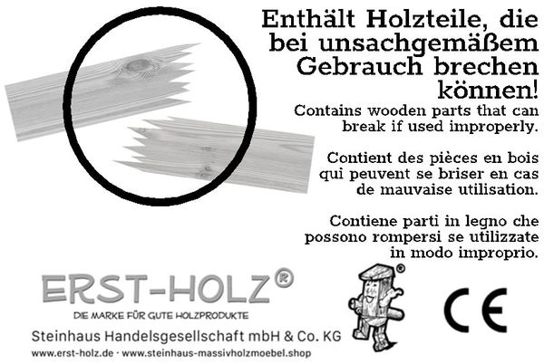 90.25-1 Bettablage Kiefer Massivholz Bild 5