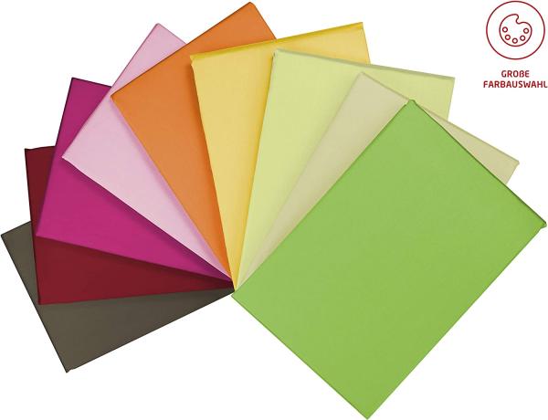 Fleuresse Mako-Satin-Bettwäsche colours Farbe gelb 2006, Größe 155x220 cm Bild 2