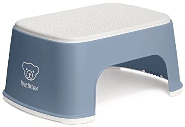 BabyBjörn Tritthocker Tiefblau / Weiß Blau 3